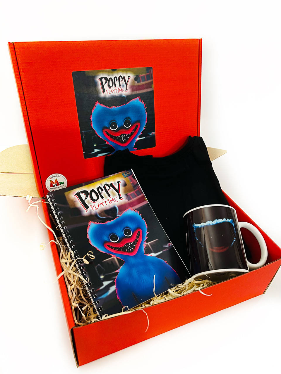 Хаги Ваги подарочный бокс - набор Huggy Wuggy Poppy Playtime Комплект Футболка Чашка Подарок для ребенка
Хаги Ваги подарочный бокс - набор Huggy Wuggy Poppy Playtime Комплект Футболка Чашка Подарок для ребенка