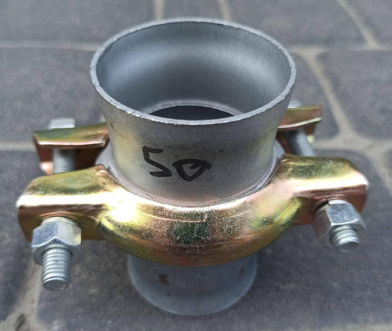 Соединение (переходник) глушителя d=50 Украина 
Соединение (переходник) глушителя d=50 Украина