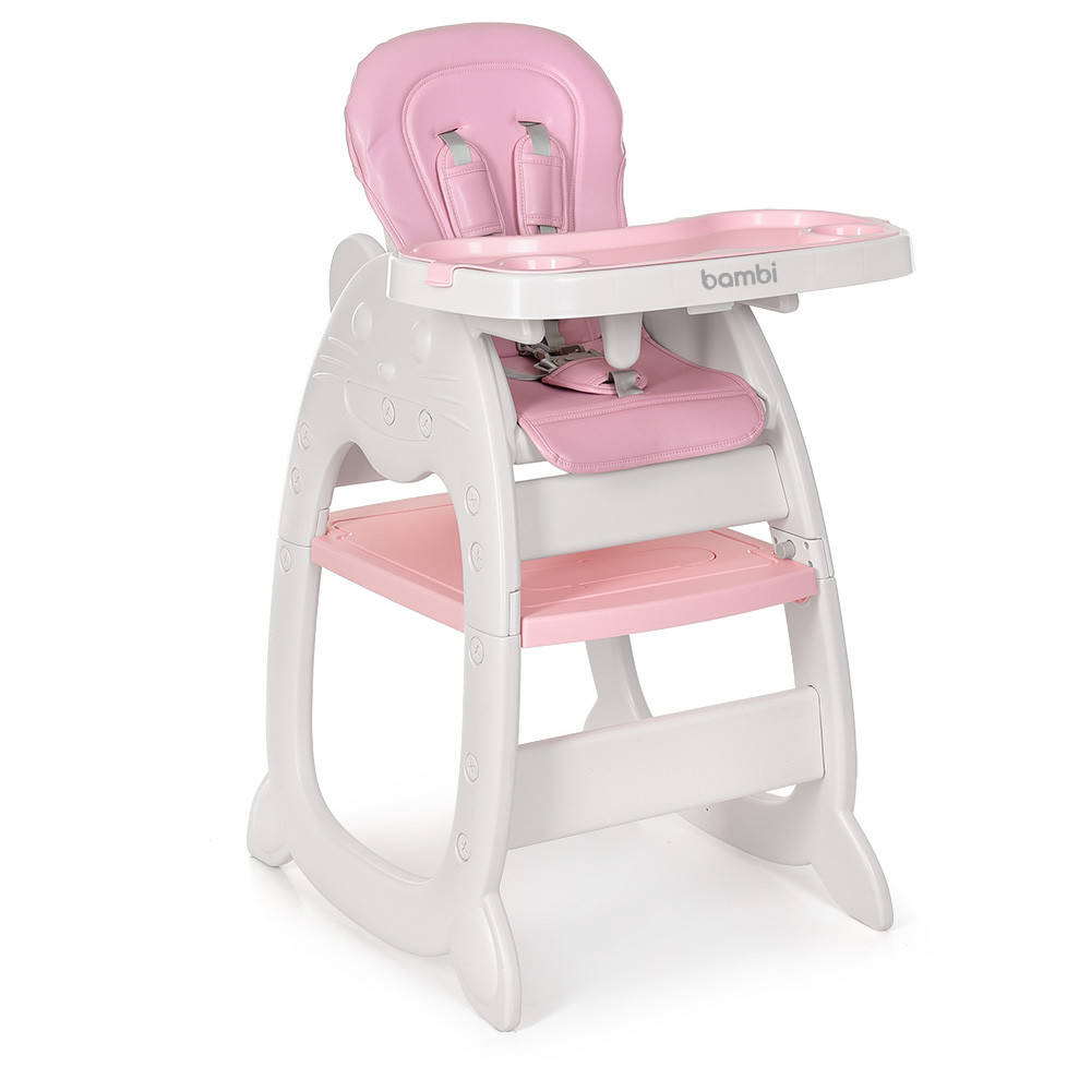 Стульчик для кормления Bambi M 3612-8 Розовый | Стульчик трансформер 2 в 1 Бемби Розовый
Стульчик для кормления Bambi M 3612-8 Розовый | Стульчик трансформер 2 в 1 Бемби Розовый