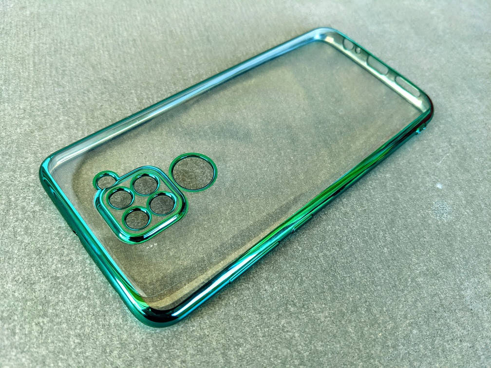 Силиконовый тонкий чехол для Xiaomi Redmi Note 9 Зеленый, Зелёный 
Силиконовый тонкий чехол для Xiaomi Redmi Note 9 Зеленый, Зелёный