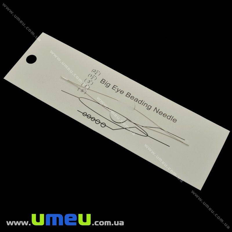 Игла для бисера раздвоенная 100 мм, 1 шт (UPK-024129)