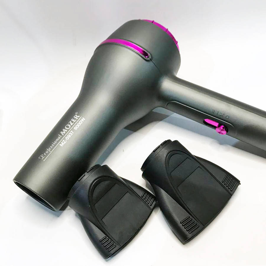 Профессиональный фен Mozer MZ-5937 с двумя насадками 6000W / Фен для волос с насадками-концентраторами
Профессиональный фен Mozer MZ-5937 с двумя насадками 6000W / Фен для волос с насадками-концентраторами