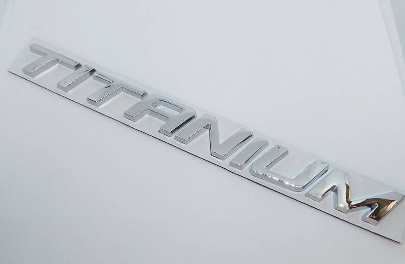 Шильдик надпись Titanium на крышку багажника Ford
Шильдик надпись Titanium на крышку багажника Ford