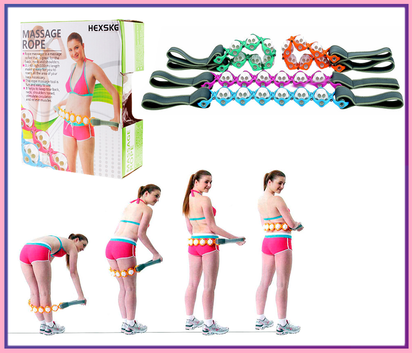 Массажер-лента роликовый Massage Rope | Ручной массажер для всего тела | Роликовый массажер
Массажер-лента роликовый Massage Rope | Ручной массажер для всего тела | Роликовый массажер