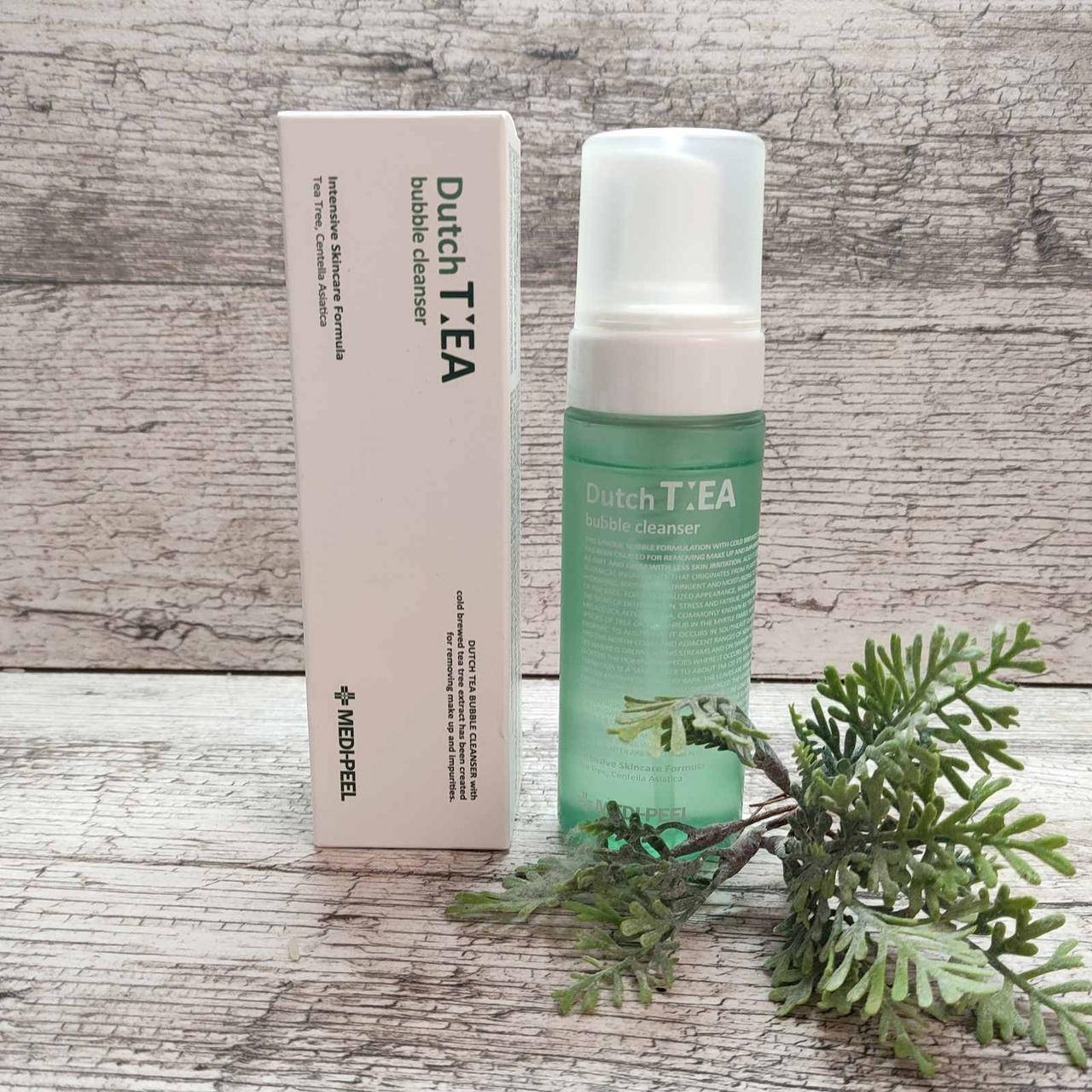 Мягкая пенка-мусс с чайным деревом Medi-Peel Dutch Tea Bubble Cleanser
Мягкая пенка-мусс с чайным деревом Medi-Peel Dutch Tea Bubble Cleanser