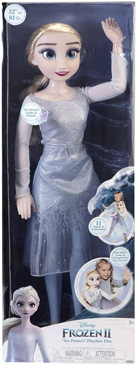 Холодное сердце Ростовая кукла Эльза 81см Disney Frozen 2 My Size Elsa 
Холодное сердце Ростовая кукла Эльза 81см Disney Frozen 2 My Size Elsa