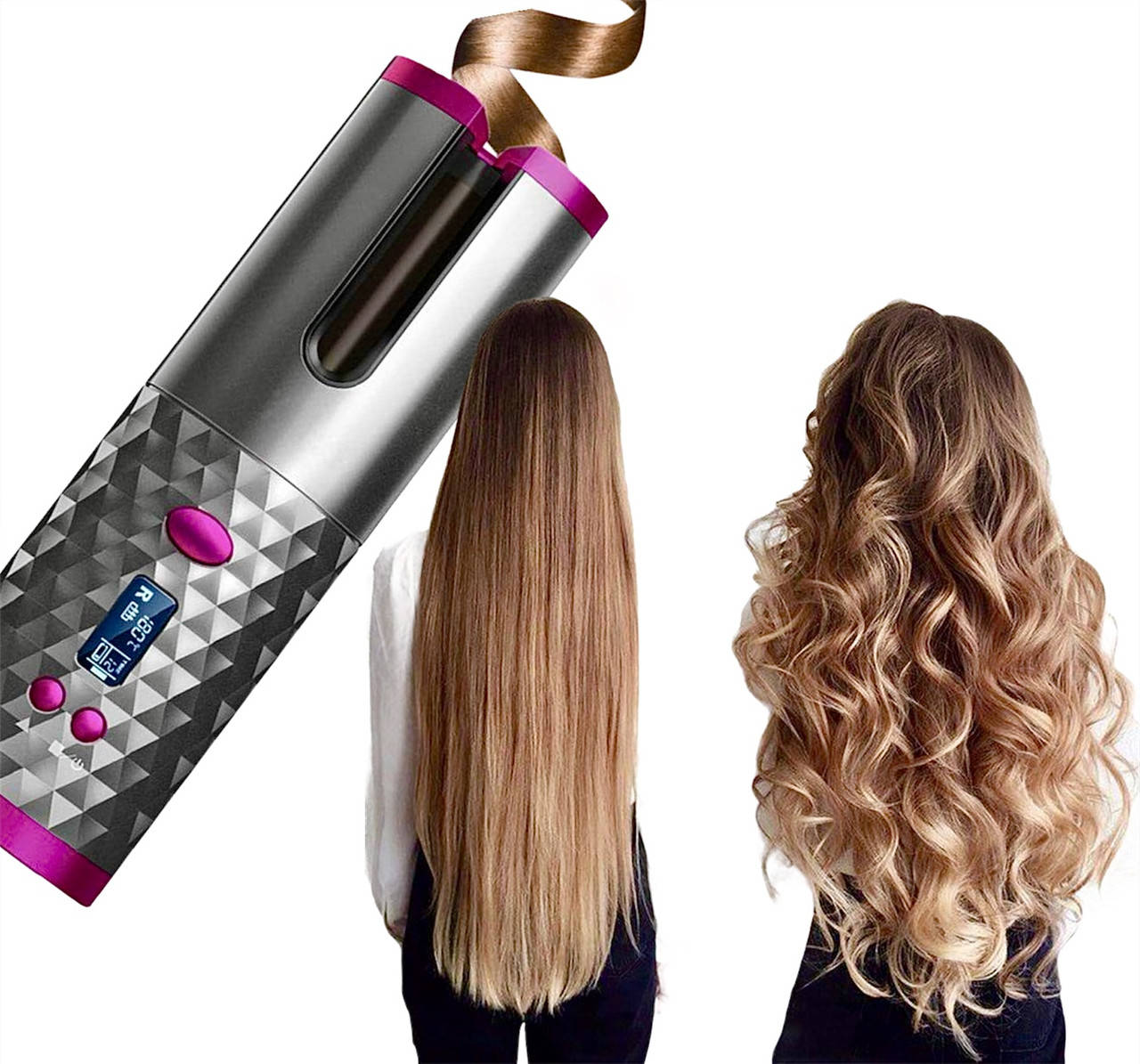 Беспроводная Авто плойка 3/4 - дюймовый Hair Curler Automatic Щипцы для локанов Автоплойка
Беспроводная Авто плойка 3/4 - дюймовый Hair Curler Automatic Щипцы для локанов Автоплойка