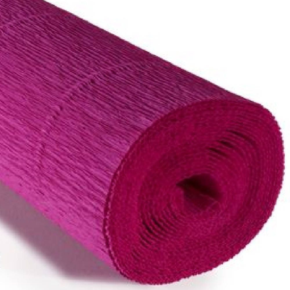 Гофрированная бумага розовая (#572 Dark Fuchsia) плотная качественная бумага креп Италия 180г 2,5м
Гофрированная бумага розовая (#572 Dark Fuchsia) плотная качественная бумага креп Италия 180г 2,5м