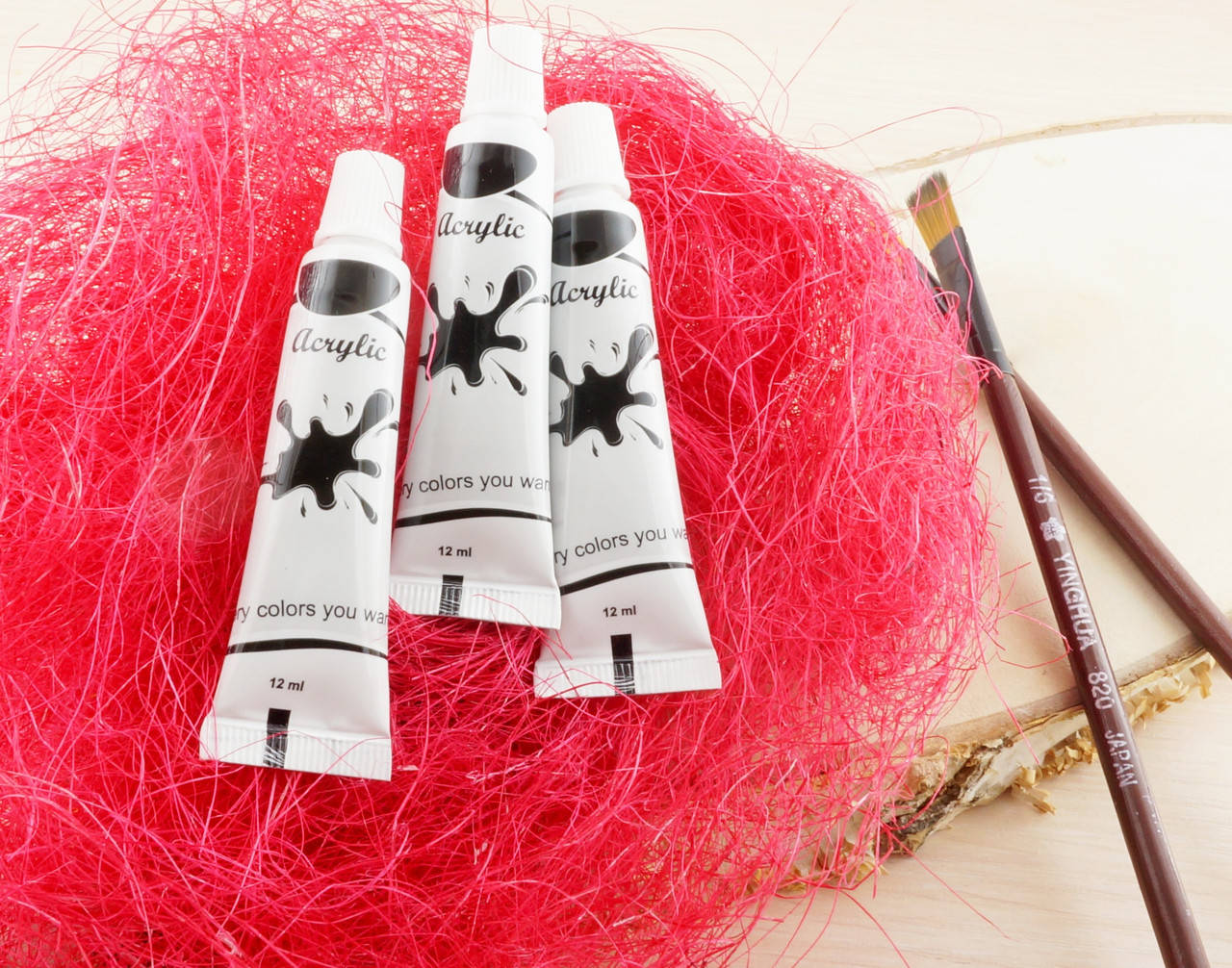 Акриловая краска Acrylic 12 мл Чёрная, Черный
Акриловая краска Acrylic 12 мл Чёрная, Черный