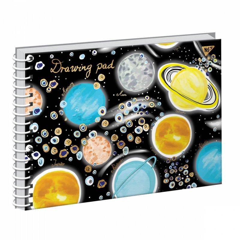 Альбом для малювання на пружині 20/100 A4 "Cosmic system" софт-тач+фольга золото 130480/Yes
Альбом для малювання на пружині 20/100 A4 "Cosmic system" софт-тач+фольга золото 130480/Yes