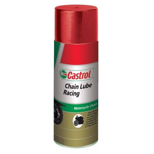 Смазка для цепей мотоциклов Castrol Chain Lube Racing 400 мл (15A0F5)
Смазка для цепей мотоциклов Castrol Chain Lube Racing 400 мл (15A0F5)