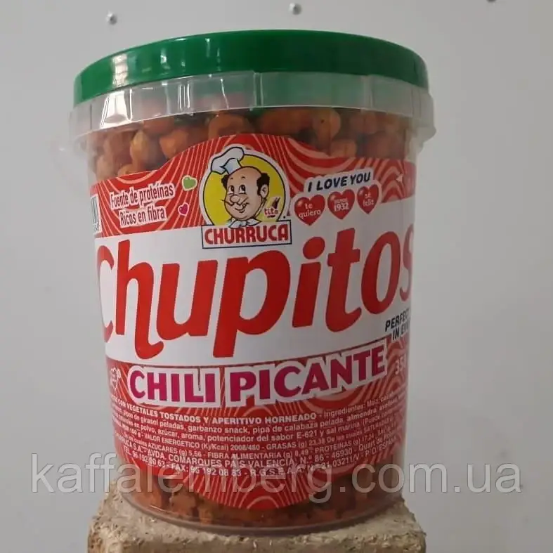 Ореховая смесь с поджаренными овощами и запеченной закуской Чили "Churruca" Chupitos Chili Picant 350г Испания
Ореховая смесь с поджаренными овощами и запеченной закуской Чили "Churruca" Chupitos Chili Picant 350г Испания