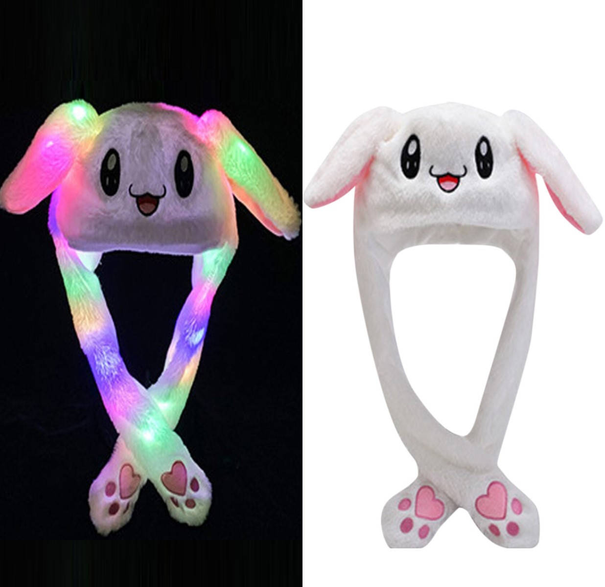 Светящиеся шапки ЗАЙКА БЕЛЫЙ с двигающимися ушками
Светящиеся шапки ЗАЙКА БЕЛЫЙ с двигающимися ушками