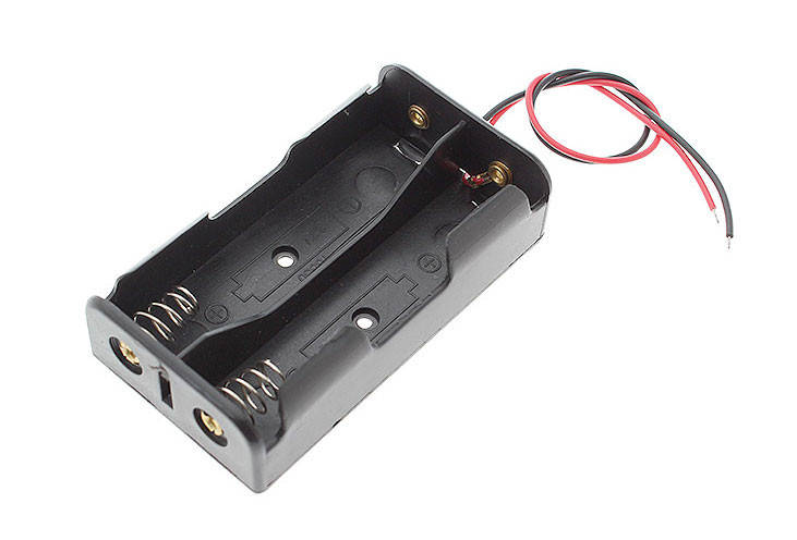 Батарейный батареечный отсек на 2 х 18650
Батарейный батареечный отсек на 2 х 18650