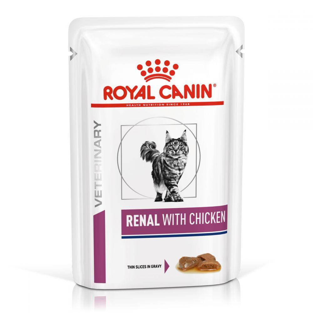 Royal Canin Renal Feline Chicken 85 г х 12 - корм для взрослых котов с хронической почечной недостаточностью
Royal Canin Renal Feline Chicken 85 г х 12 - корм для взрослых котов с хронической почечной недостаточностью