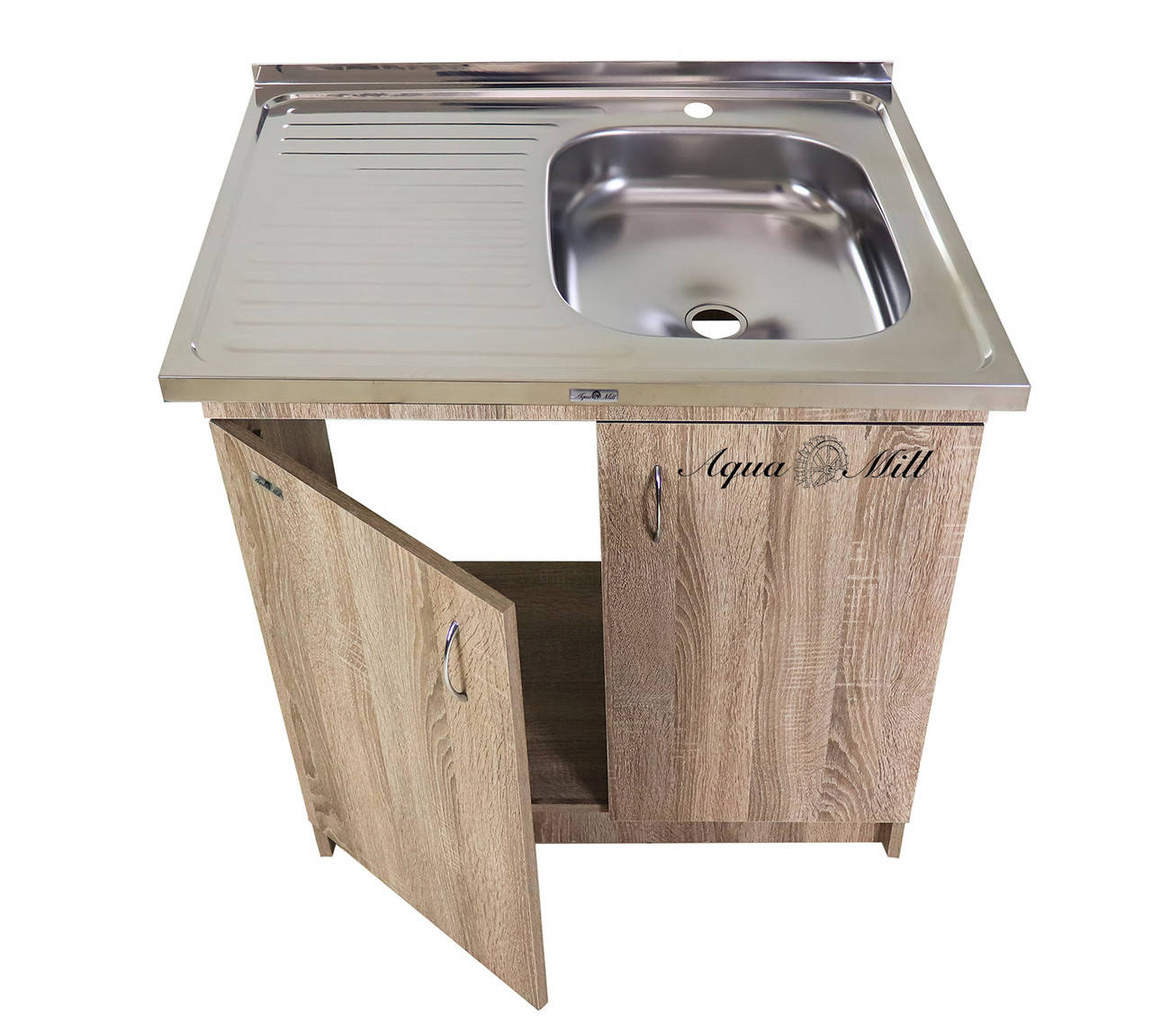 Мойка с тумбой 60х80см эконом трюфель (правая, левая) 
Мойка с тумбой 60х80см эконом трюфель (правая, левая)