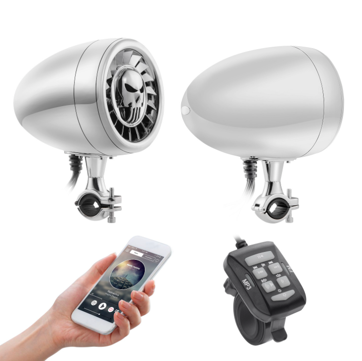 Стерео система мото GoHawk TJ4-R Amplificador 5.0 in (60 W хром, МР3 / USB / SD), мото колонки мото радио
Стерео система мото GoHawk TJ4-R Amplificador 5.0 in (60 W хром, МР3 / USB / SD), мото колонки мото радио