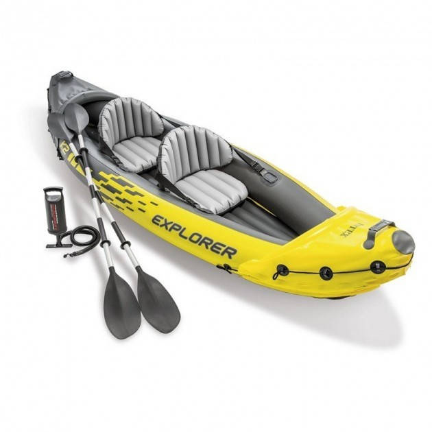 Двухместная надувная байдарка Intex Explorer K2 312х91х51см алюминиевые весла и насос 68307
Двухместная надувная байдарка Intex Explorer K2 312х91х51см алюминиевые весла и насос 68307