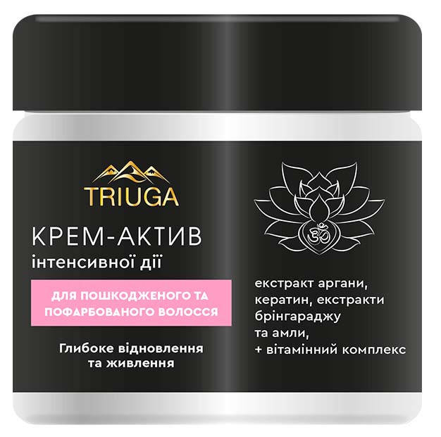 Triuga Профессиональный аюрведический Крем-актив «Глубокое восстановление и питание, 500мл
Triuga Профессиональный аюрведический Крем-актив «Глубокое восстановление и питание, 500мл