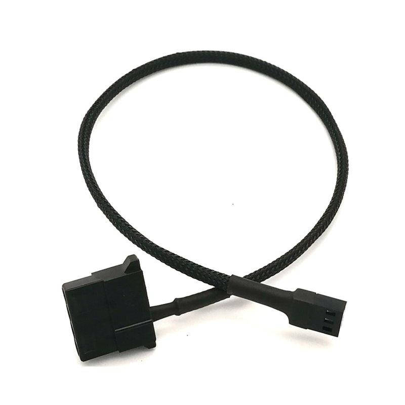 Кабель переходник питания FAN 3pin Female to Molex Female, Black (подключение корпусного вентилятора до) f02
Кабель переходник питания FAN 3pin Female to Molex Female, Black (подключение корпусного вентилятора до) f02