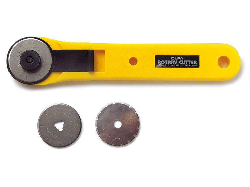 Нож OLFA RTY-1/C с круглым лезвием 28мм
Нож OLFA RTY-1/C с круглым лезвием 28мм