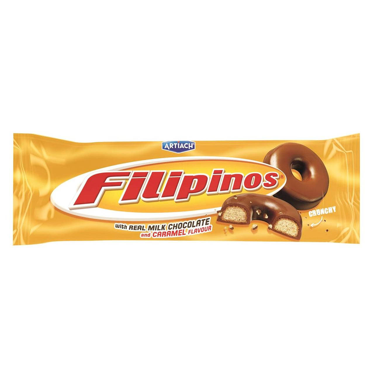 Печенье Филиппинское в молочном шоколаде с карамелью ARTIACH MILK CHOCOLATE FILIPINOS 135г Испания
Печенье Филиппинское в молочном шоколаде с карамелью ARTIACH MILK CHOCOLATE FILIPINOS 135г Испания