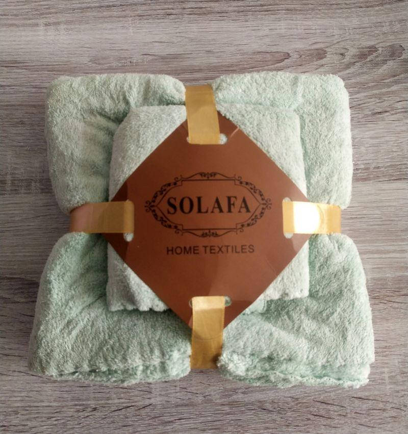 Полотенце набор 140х70 и 35х75 Пастель микрофибра Рушник набір мятный
Полотенце набор 140х70 и 35х75 Пастель микрофибра Рушник набір мятный