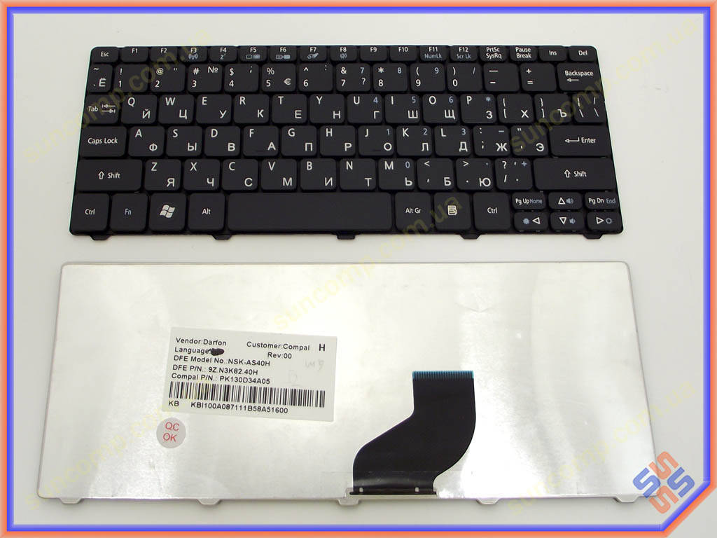 Клавиатура для ACER Aspire ONE 521, 522, 532, 533, D255, D257, D260, D270 ( RU Black ). GATEWAY LT28., Черный
Клавиатура для ACER Aspire ONE 521, 522, 532, 533, D255, D257, D260, D270 ( RU Black ). GATEWAY LT28., Черный