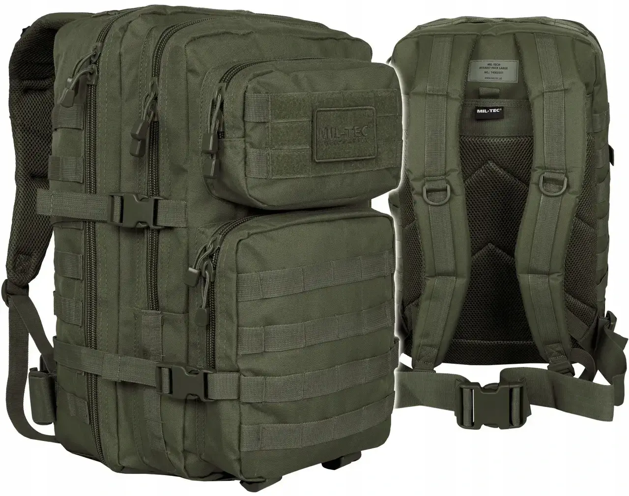 Тактические рюкзаки сумки 36 л/молли BACKPACK US ASSAULT LARGE Оливковый
Тактические рюкзаки сумки 36 л/молли BACKPACK US ASSAULT LARGE Оливковый