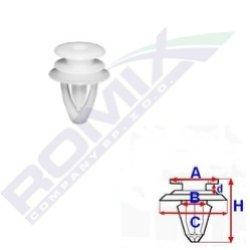 Крепление накладки зеркала 0149910 C50550 90560163 ROMIX
Крепление накладки зеркала 0149910 C50550 90560163 ROMIX