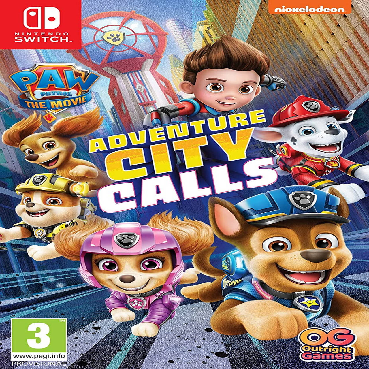 PAW Patrol The Movie: Adventure City Calls (русская версия) Nintendo Switch 
PAW Patrol The Movie: Adventure City Calls (русская версия) Nintendo Switch