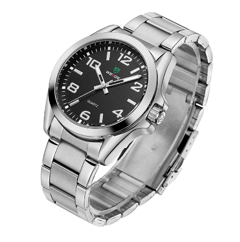 Часы мужские WEIDE кварцевые часы из нержавеющей стали
Часы мужские WEIDE кварцевые часы из нержавеющей стали