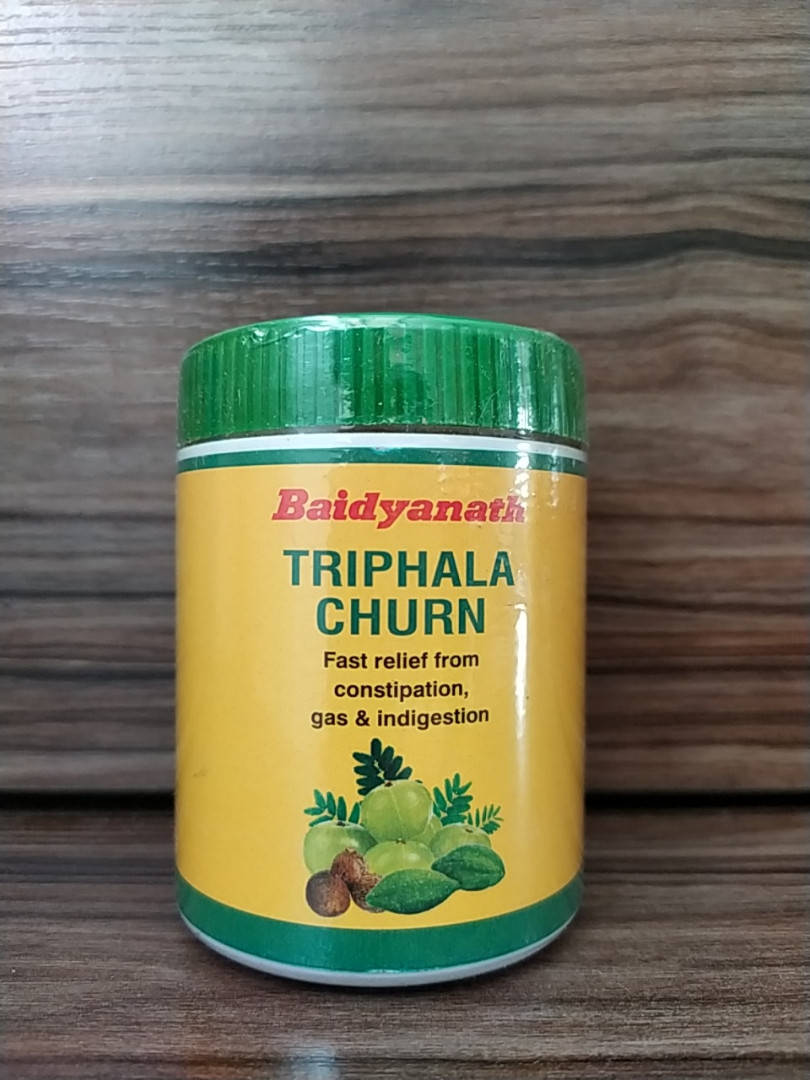 Трифала порошок Бадьянатх, Triphala churna Baidyanath, 120г