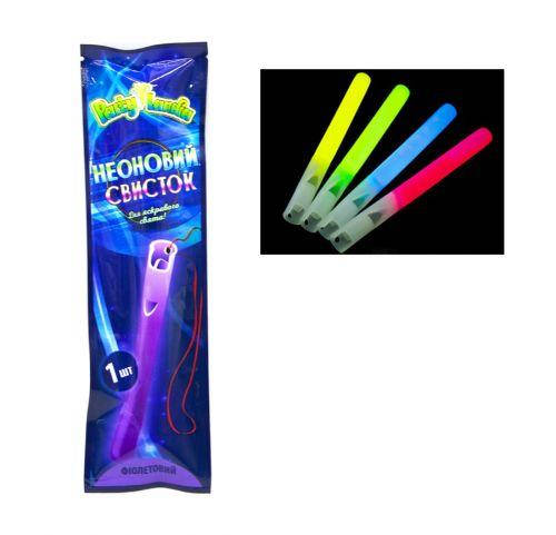 Неоновый светящийся свисток Partylandia фиолетовый PL115
Неоновый светящийся свисток Partylandia фиолетовый PL115