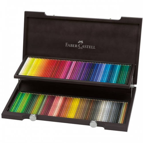Набор цветных карандашей Faber Castell POLYCHROMOS 120 цветов ДЕРЕВЯННАЯ КОРОБКА (110013)
Набор цветных карандашей Faber Castell POLYCHROMOS 120 цветов ДЕРЕВЯННАЯ КОРОБКА (110013)