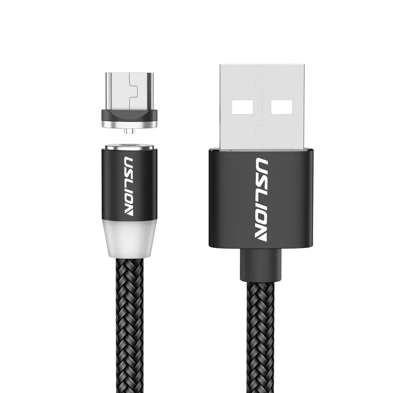 Магнитный USB кабель на магните с подсветкой для зарядки телефона USLION Magnetic 3 в 1 1m 2.4A 360° Черный
Магнитный USB кабель на магните с подсветкой для зарядки телефона USLION Magnetic 3 в 1 1m 2.4A 360° Черный