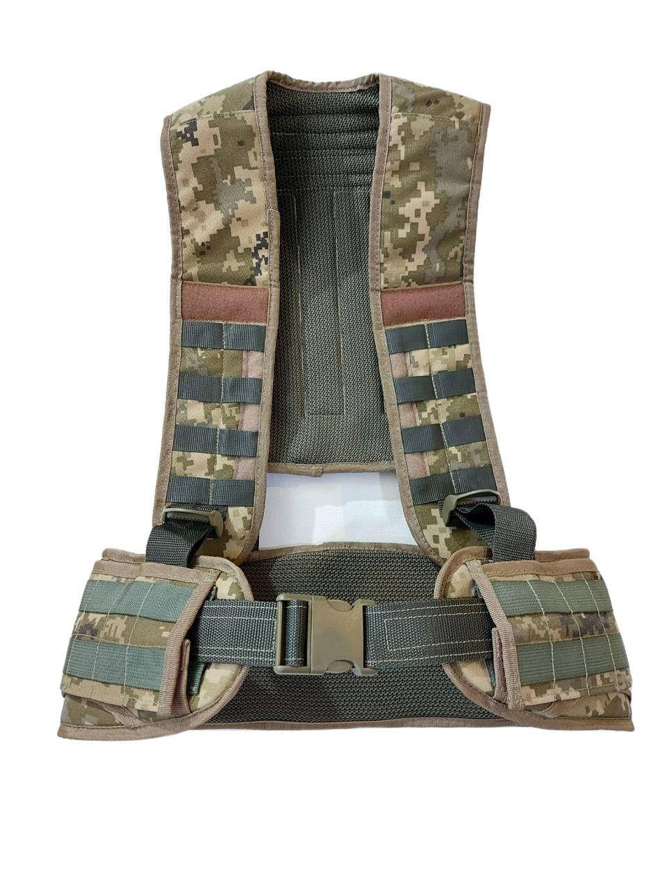 РПС кордура Тактична ремінно-плечова система із кордури піксель Cordura 1000D Чорноба-ї воєнторг
РПС кордура Тактична ремінно-плечова система із кордури піксель Cordura 1000D Чорноба-ї воєнторг