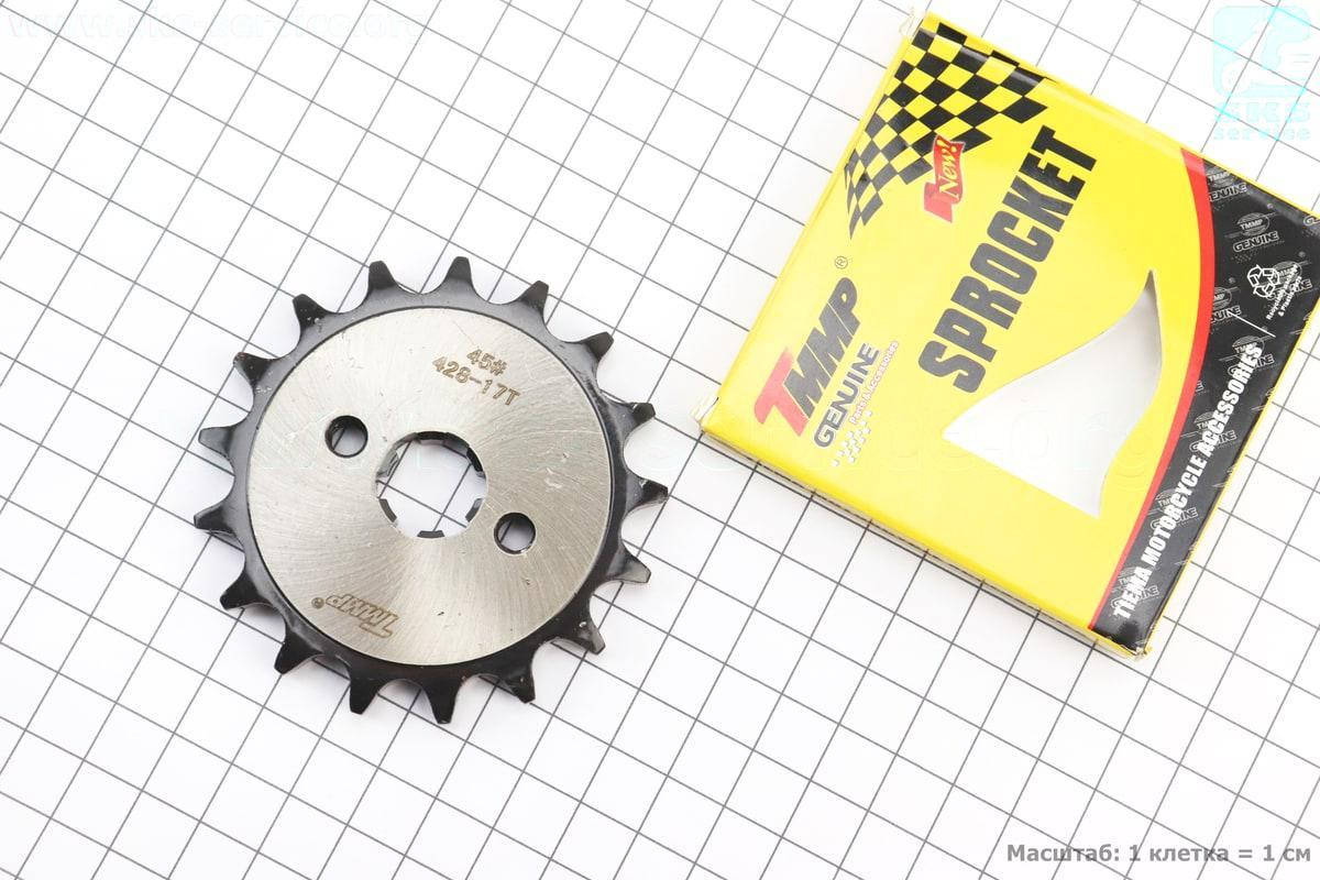 Звезда передняя JH - 428H-17T "каленая" (318940)
Звезда передняя JH - 428H-17T "каленая" (318940)