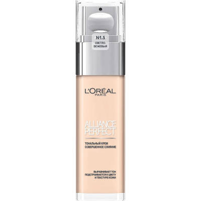 Тональный крем L'Oreal Paris Alliance Perfect 1.5N Светло-бежевый 30 мл (3600522672029)
Тональный крем L'Oreal Paris Alliance Perfect 1.5N Светло-бежевый 30 мл (3600522672029)