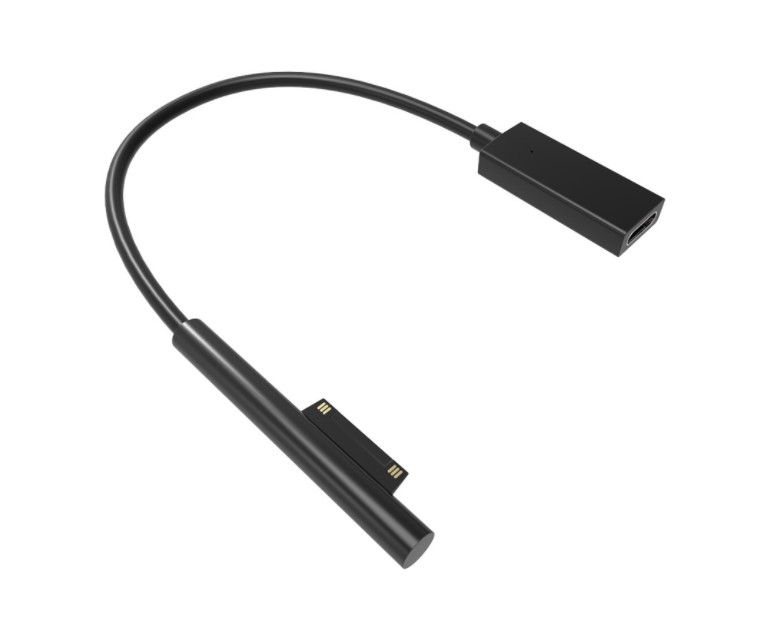 Переходник-кабель DK 18см Type-C / USB-C для Microsoft Surface Pro 7 (012878) (black), Черный
Переходник-кабель DK 18см Type-C / USB-C для Microsoft Surface Pro 7 (012878) (black), Черный
