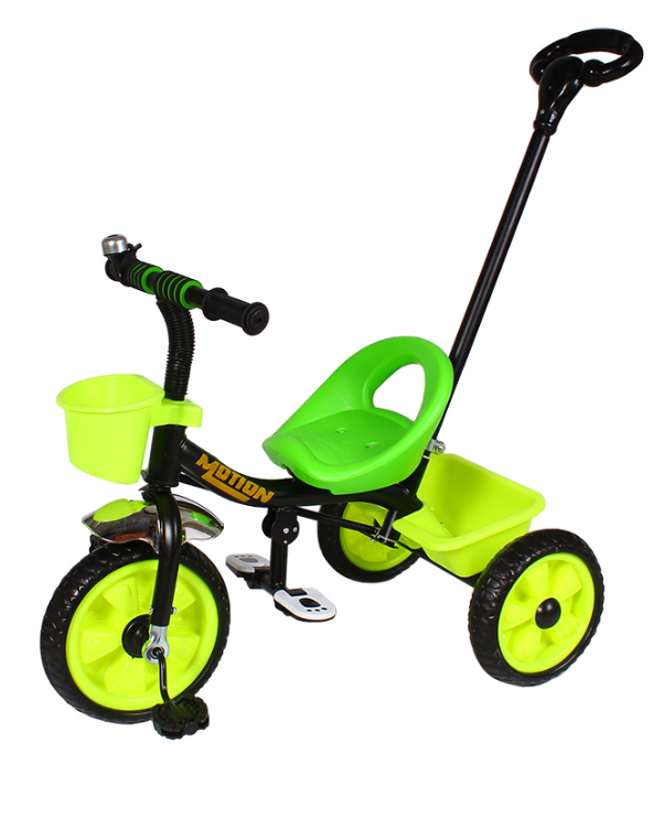 Велосипед трехколесный TILLY MOTION T-320 салатовый с корзиной и родительской ручкой, Зелёный
Велосипед трехколесный TILLY MOTION T-320 салатовый с корзиной и родительской ручкой, Зелёный