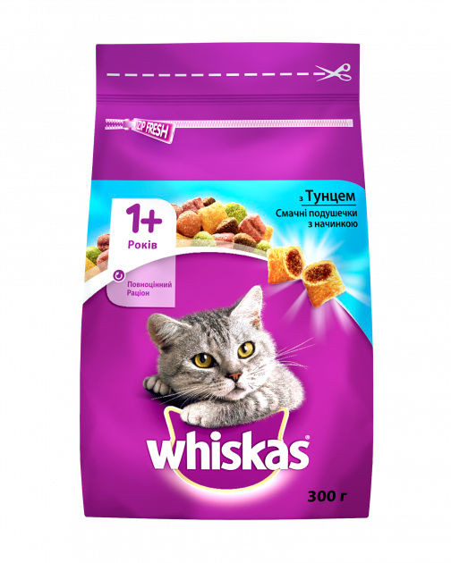 Сухой корм для котов Whiskas Вискас с тунцом 14 кг
Сухой корм для котов Whiskas Вискас с тунцом 14 кг
