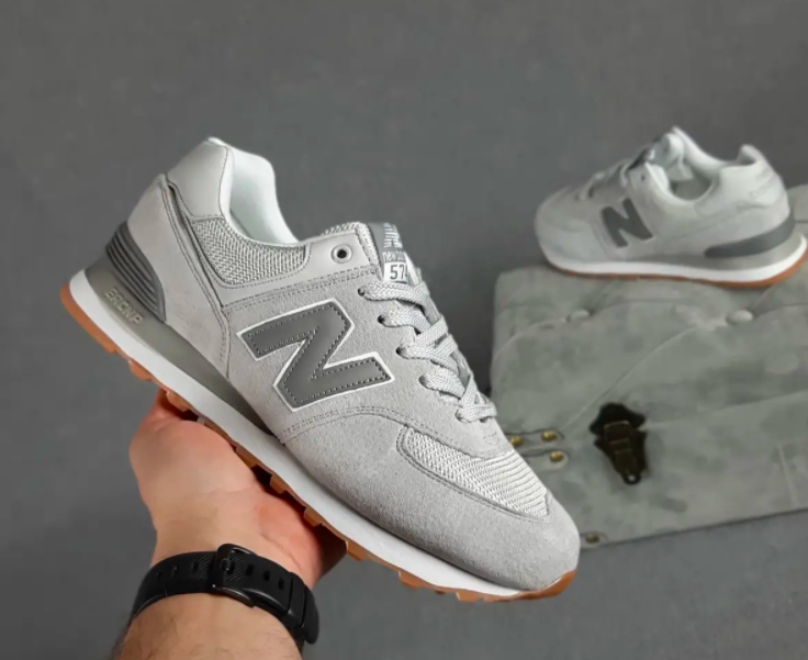 Кроссовки мужские New Balance 574 серые Нью Баланс 574 натуральная замша текстиль прошиты. Код OD-10424, Серый
Кроссовки мужские New Balance 574 серые Нью Баланс 574 натуральная замша текстиль прошиты. Код OD-10424, Серый