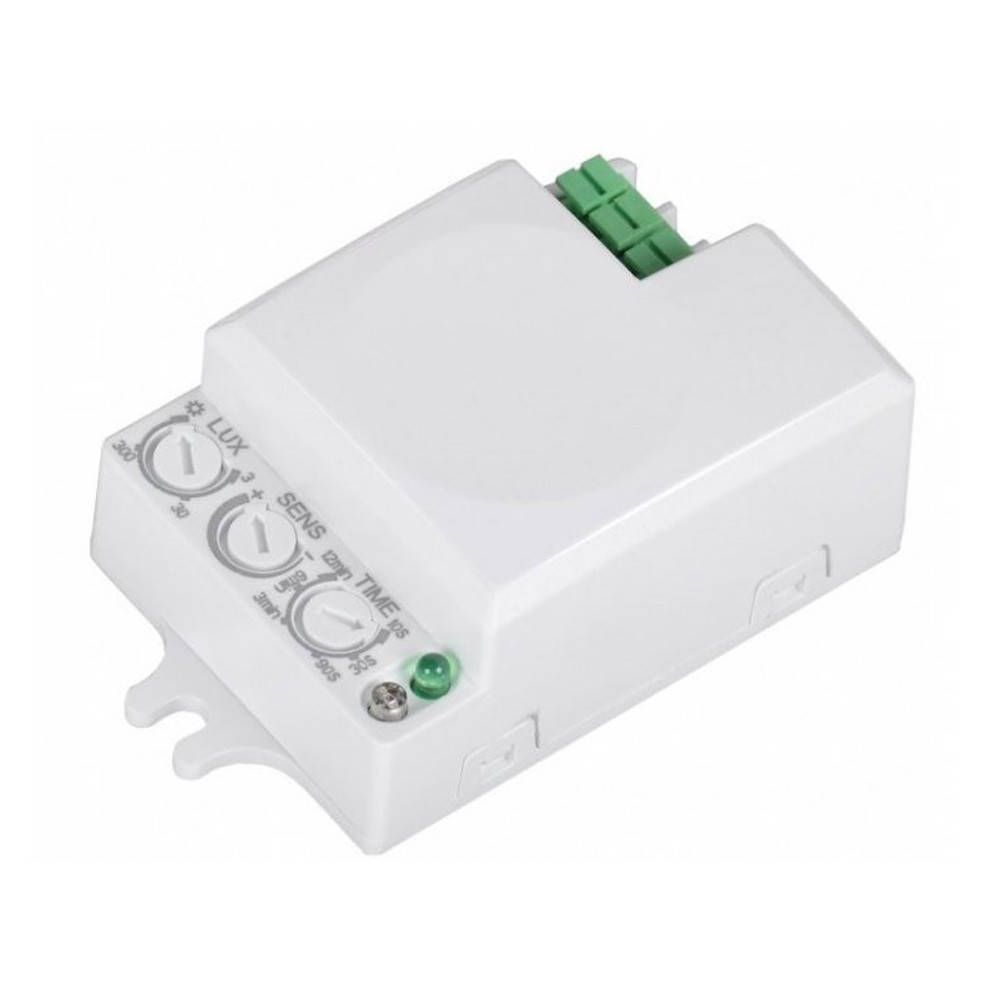 Датчик движения Velmax V-MS-06 ST701P 29-24-06 микроволновой 360º белый