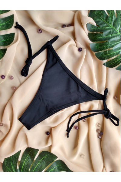 Стринги купальные чёрные женские на завязках серии NIGHT, Черный
Стринги купальные чёрные женские на завязках серии NIGHT, Черный