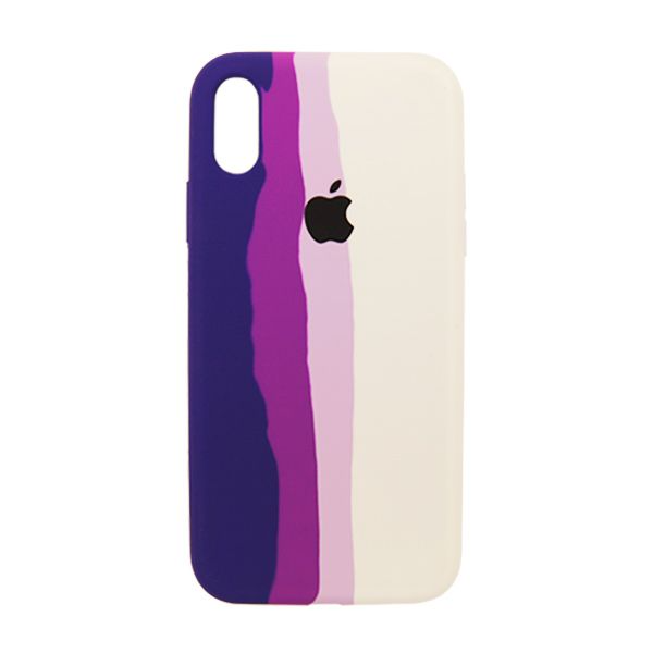 Силиконовый чехол c закрытым низом Full Silicone Case Rainbow для iPhone X/XS /Айфон Х/ХС Сиреневый
Силиконовый чехол c закрытым низом Full Silicone Case Rainbow для iPhone X/XS /Айфон Х/ХС Сиреневый