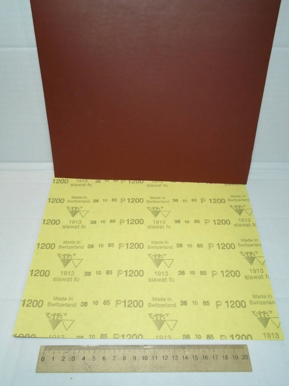 Наждачная бумага водостойкая для покраски автомобиля 1200