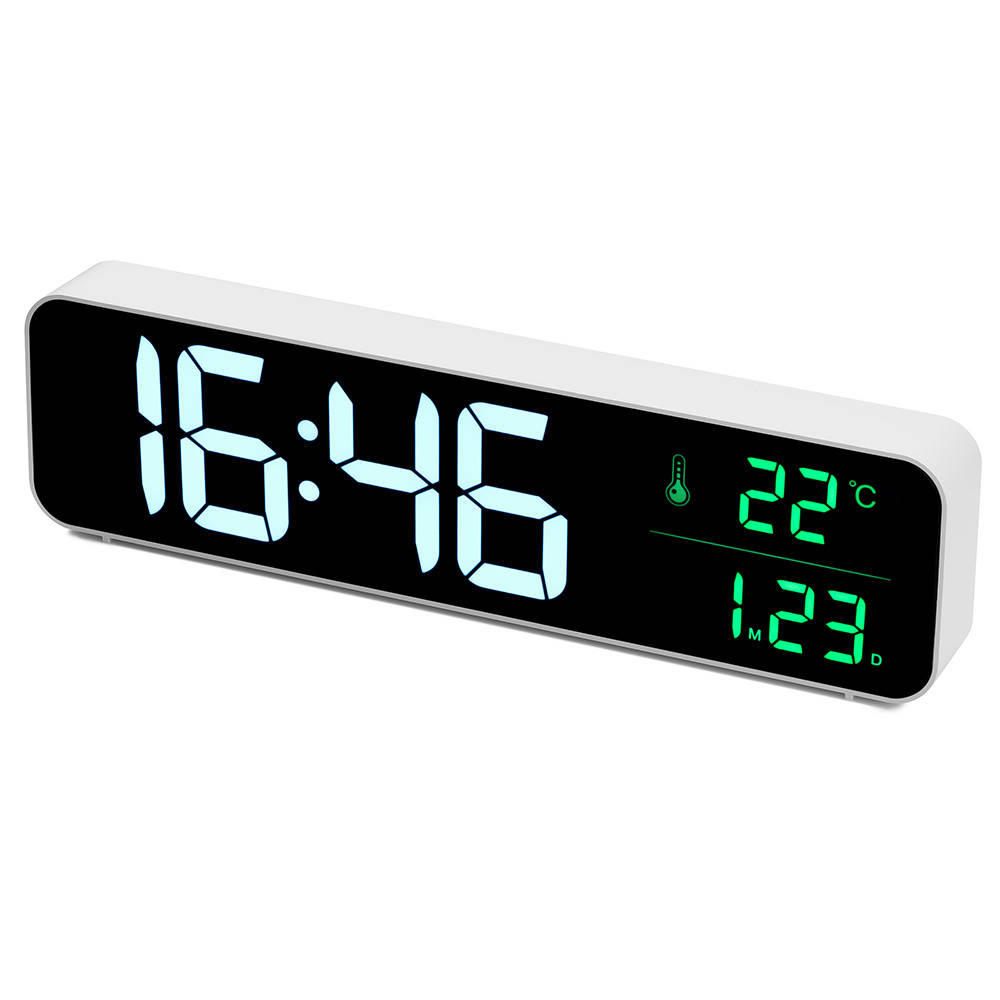 Годинник настільний електронний дзеркальний Losso Premium (GT) LONG з LED підсвічуванням чорний, будильник
Годинник настільний електронний дзеркальний Losso Premium (GT) LONG з LED підсвічуванням чорний, будильник