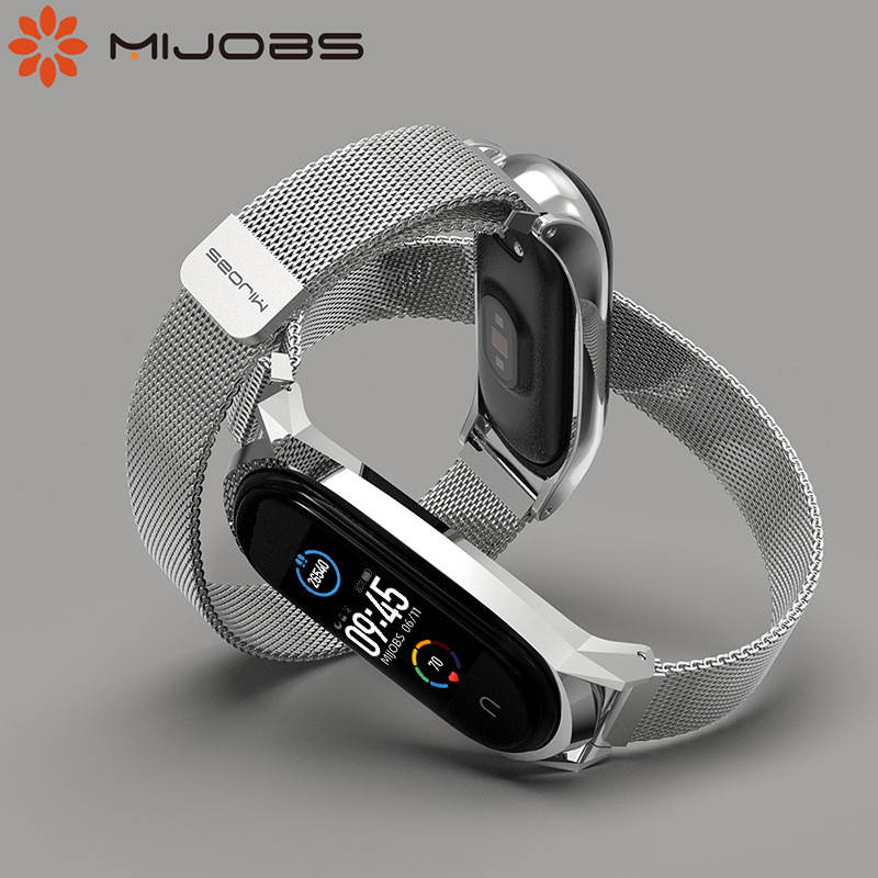 Металевий ремінець MiJobs для Xiaomi Mi Band 3 / 4 / 5 / 6. Міланська петля. Магнітне кріплення. Подарунок.
Металевий ремінець MiJobs для Xiaomi Mi Band 3 / 4 / 5 / 6. Міланська петля. Магнітне кріплення. Подарунок.