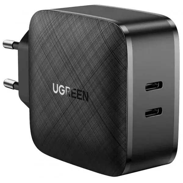 Адаптер питания для телефона Ugreen CD216 Black (66W 2xType-C PD Charger (6689270) ), Черный
Адаптер питания для телефона Ugreen CD216 Black (66W 2xType-C PD Charger (6689270) ), Черный